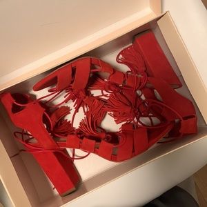 Loeffler randall heeled sandal